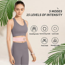 Electric Waist Slimming Belt Ems Weight Lose Massager Abdominal Fat Burning Belt