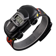 Electronic Wristwatch Innovative Car Shape