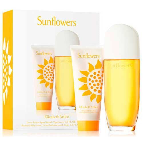 Elizabeth Arden Sunflowers 100ml EDT & 100ml Body Lotion Gift Set