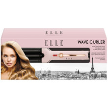 ELLE Wave Curler LED Indicator Soft Touch Matt Finish 110-240V- Pink