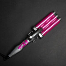 Envie 3 Barrel Hair Waver Curling Tongs with Multiple Heat Settings