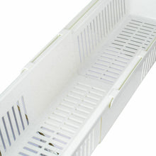 Extendable Plastic Over Deep Bathtub Caddy Rack