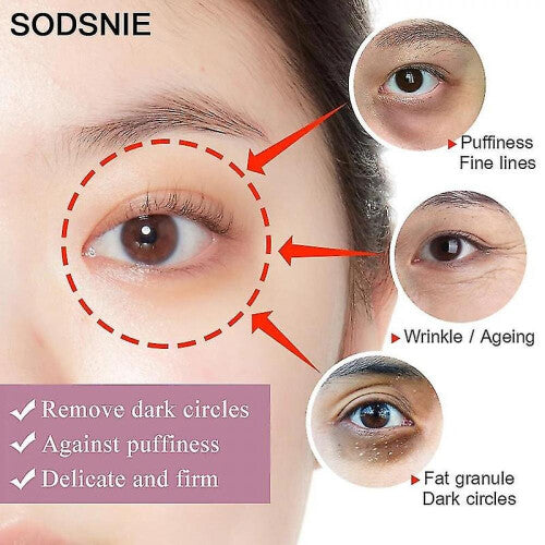 Eye Cream Repair Brighten Eliminate Dark Circles Wrinkles Puffiness Lifting Firming Anti-aging Rose Retinol Serum Skin Care 30g