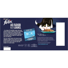 Felix As Good As It Looks Ocean Feasts Cat Food 100 g (Pack of 40)