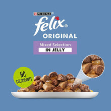 Felix Original Mixed Selection In Jelly Cat Food, 100 g (Pack of 40)