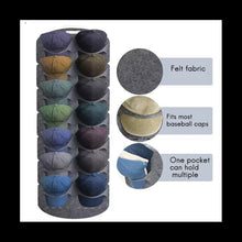 Felt Hat Storage Rack Cap Holder Wall Bag Clip Travel Cap Organizer