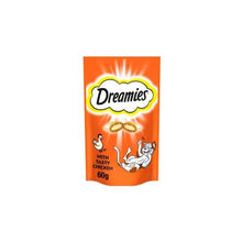 FENES Bundle With Pack of 5 Dreamies Mega Pack Cat Treats, Tasty Snacks of Different flavours Like Delicious Chicken - Tasty Cheese - Heavenly Tuna