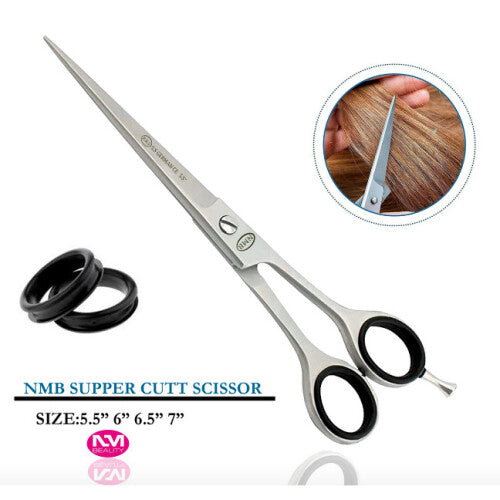 Flat Matti Matti Barber Scissors 5.5'' BRS German Sand Finshing (NMB621-Brs5.5"Sand Finshing )