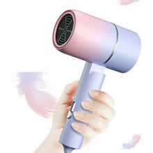 Folding Hairdryer Water Ion Quick Dry Heating And Cooling Air anti-static Style