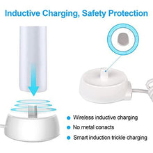 for Braun Oral-B Electric Toothbrush Replacement Charger UK Plug  ，for Oral-B Model 3757 Waterproof IPX7 Inductive Charging Adapter,Portable Travel