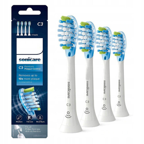 For Philips Sonicare C3 Premium Sonic Electric Toothbrush Heads 4PC