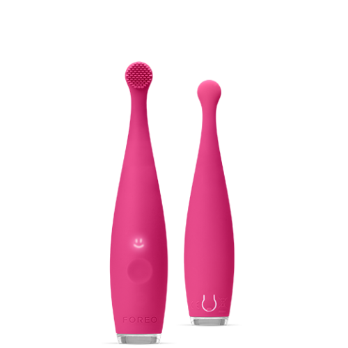 Foreo -  ISSA Baby Silicone Sonic Toothbrush 0-4 Years Strawberry Rose Lion - USB Plug