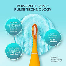 FOREO ISSA Mini 3 Mango Tango, Electric 4-in-1 Sonic Toothbrush, Replaceable 6-Months Hybrid Brush Head, Medical-Grade Silicone, Travel-Friendly,