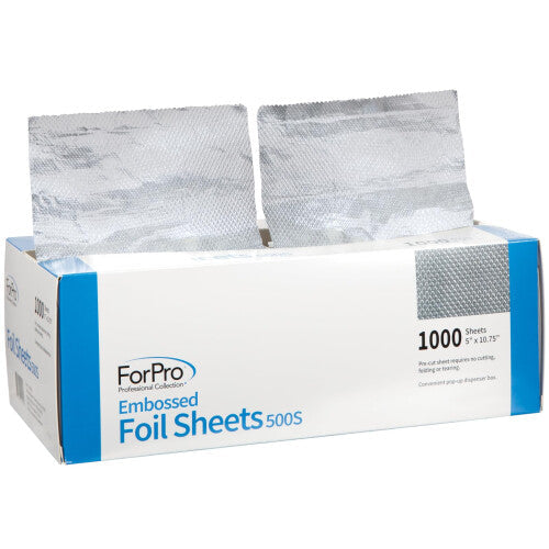 ForPro Professional Collection Embossed Foil Sheets 500S  Aluminum Foi