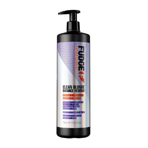 Fudge Clean Blonde Damage Rewind Violet Toning Conditioner 1000ml