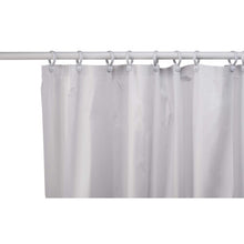 Fully Waterproof Plain White PVC Shower Curtain, 1800 x 1800mm