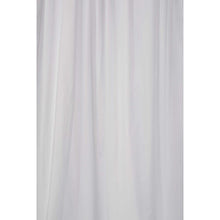 Fully Waterproof Plain White PVC Shower Curtain, 1800 x 1800mm