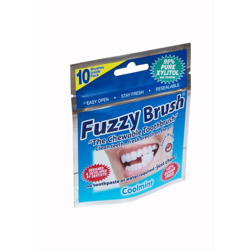 Fuzzy Brush Chew Able Toothbrush  10 Ounce (Pack of 10)