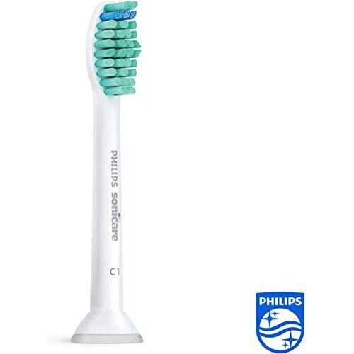 Genuine Sonicare Pro Results Brush Heads, White, Pack of 4 - HX6014/07