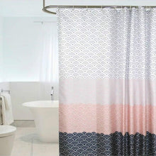 Geometric Shower Curtain Waterproof Bath Bathroom Curtain, Size:width 100 x Height 200cm