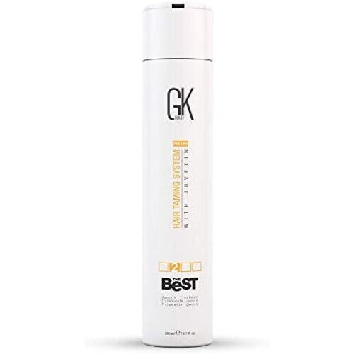 GK HAIR Global Keratin The Best (10.1 Fl Oz/300ml) Smoothing Keratin Hair Treatment - Professional Brazilian Complex Blowout Straightening For Silky