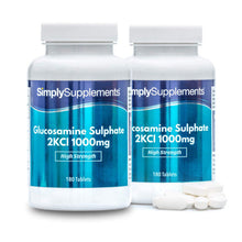 Glucosamine Sulphate 2KCl 1000mg | 360 Tablets = Up to 1 Year Supply | Manufactured in The UK