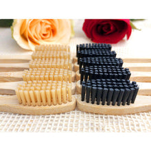 Goaycer Bamboo Toothbrush Medium Bristle  10Pcs Biodegradable Bulk Woo