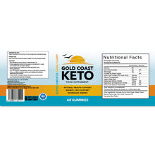 Gold Coast Keto Gummies-New Mixed Flavour-60 Gummies-Keto Friendly