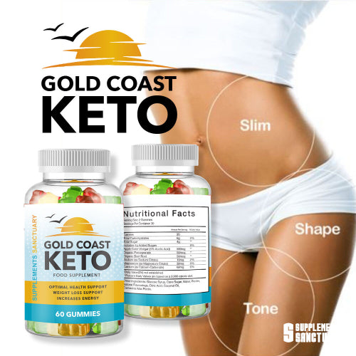 Gold Coast Keto Gummies-New Mixed Flavour-60 Gummies-Keto Friendly