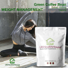 Green Coffee Bean Extract 1000mg x 30 Capsule for Weight Loss