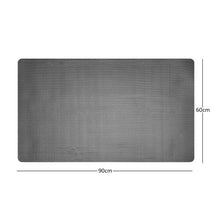 (Grey/Brown, 90x60cm) Nicoman Reversible Anti Slip Dual-Colour Shower Mats