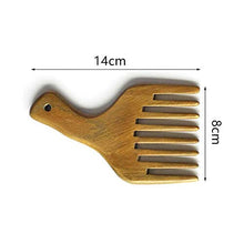 Hair Comb Wide Tooth Hair Care Wooden Hair Comb Sandalwood Comb Afro Hair Pick Hair Lift Combs for Men Hair Styler and Ladies Hair Hairstyle