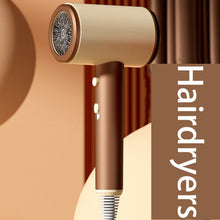 Hair Dryer Fashionable Tshaped Apricot Color Highpower Household 220v 1250w