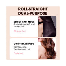 Hair Straightener Brush 2 In 1 Hair Curling and Straightening Iron Hair Curling Tools