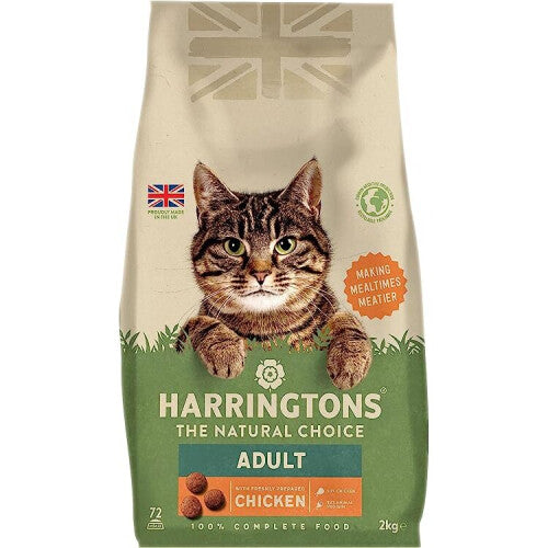 Harringtons Complete Dry Cat Food with Freshly Prepared Chicken - 4x2kg