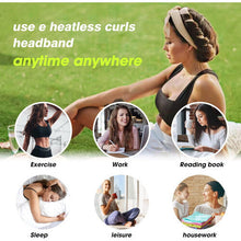 Heatless Curlers Headband, Soft Velour Heatless Curls