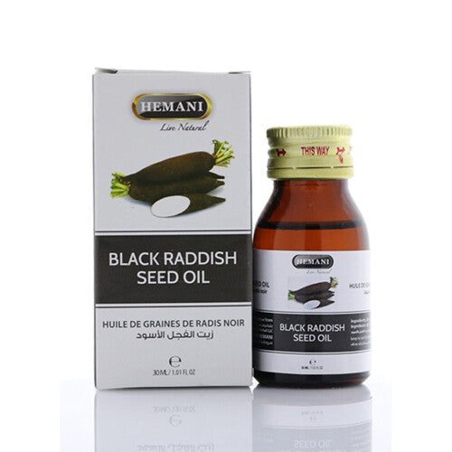 Hemani Black Raddish Oil 30ml - Essential Oil & Multipurpose Oil