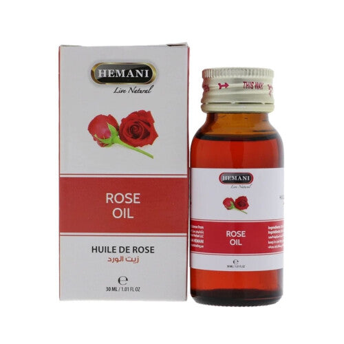 Hemani Rose Oil 30ml - Essential Oil & Multipurpose Oil