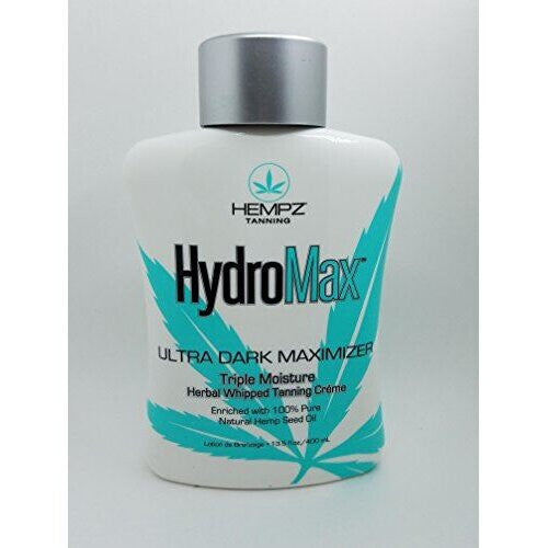 Hempz Hydro Max Ultra Dark Maximizer Herbal Whipped Tanning Lotion 400ml