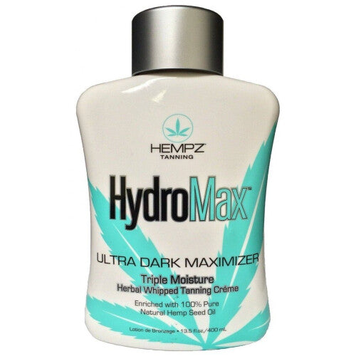 Hempz Hydro Max Ultra Dark Maximizer Herbal Whipped Tanning Lotion 400ml