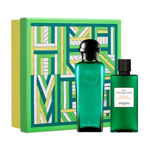 Hermès Hermes Paris Eau D'orange Verte Eau De Cologne 100ml Spray Gel De Baño 80ml