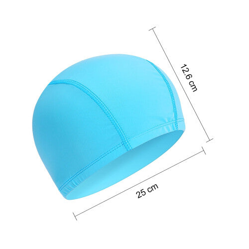 Hestya 4 Pieces Swim Caps, Lightweight Swimming Caps Suitable for Kids, Women, Men While Swimming, Come with Nose Clip and Ear Plugs