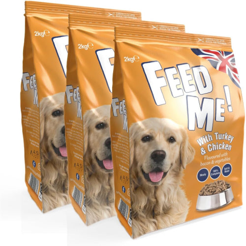 HiLife FEED ME! - Complete Dry Dog Food Soft Moist & Meaty, 6kg