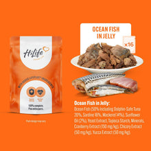 HILIFE Its Only Natural Cat Pouch Multipack The Big Fishy One In Jelly 32x70g