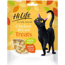 HiLife it's only natural Cat Treats - 100% Chicken Breast, 100% Natural Grain Free, 8 Bags x 30g