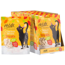 HiLife it's only natural Cat Treats - 100% Chicken Breast, 100% Natural Grain Free, 8 Bags x 30g