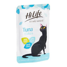 HiLife it's only natural - Complete Wet Cat Food - Tuna Flakes - 100% Natural Ingredients Grain Free, 18 Pouches x 70g