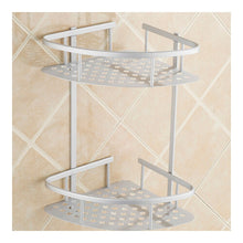 Holeless Toilet Storage Wall Hanging Rack Triangle Shape