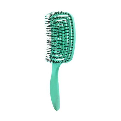 Hollow Arc Mosquito Coil Large Curved Hair Comb Octopus Scalp Massage Hairbrush pei MA95340785