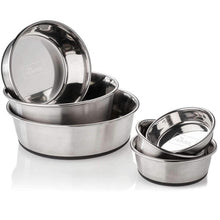 Hunter Stainless Steel Feeding Bowl for Dogs and Cats Non-Slip Easy-Care